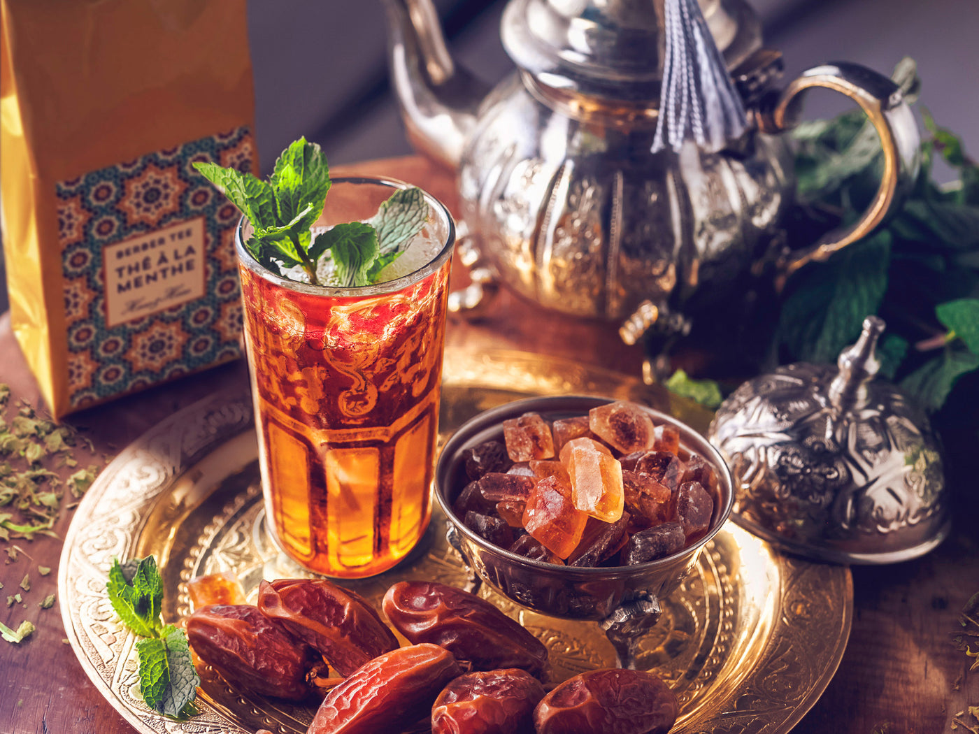 Berber Tee - heißer Tee für die Abkühlung wie in Marokko genießen