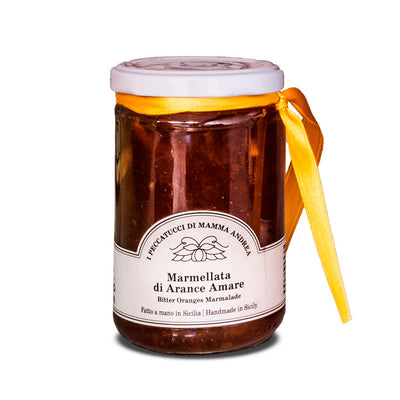 Konfitüren : Bitter Orangen Marmelade 350g aus Sizilien
