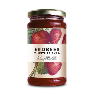 Konfitüren : Erdbeer Konfitüre extra 270g