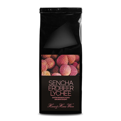 Tee : Sencha Erdbeer Litschi 100g